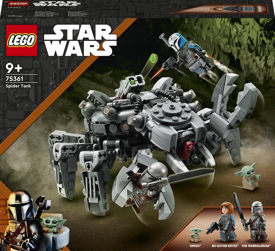 LEGO Star Wars:The Mandalorian Spider Tank – 75361