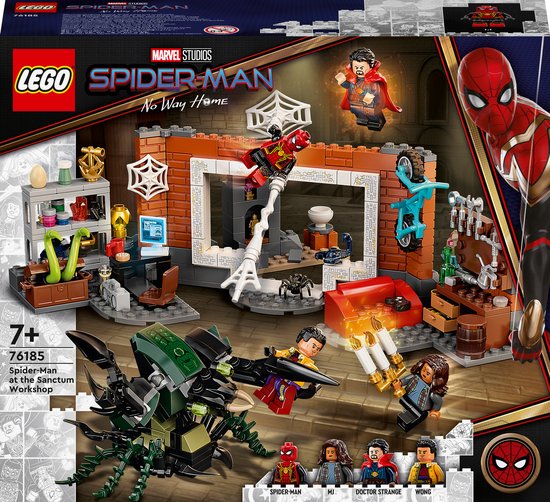 LEGO Marvel Spiderman bij de Sanctum Uitvalbasis – 76185