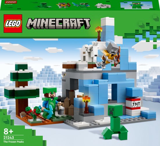 LEGO Minecraft De Ijsbergtoppen Bouwspeelgoed – 21243