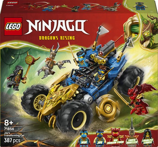LEGO – Ninjago 71856 – Jay’s Transformerende Auto