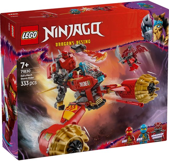 LEGO NINJAGO Kai’s mechastormvoertuig – 71830