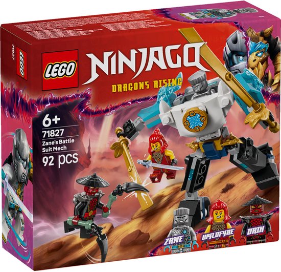 LEGO NINJAGO Zane’s strijdmecha set – 71827