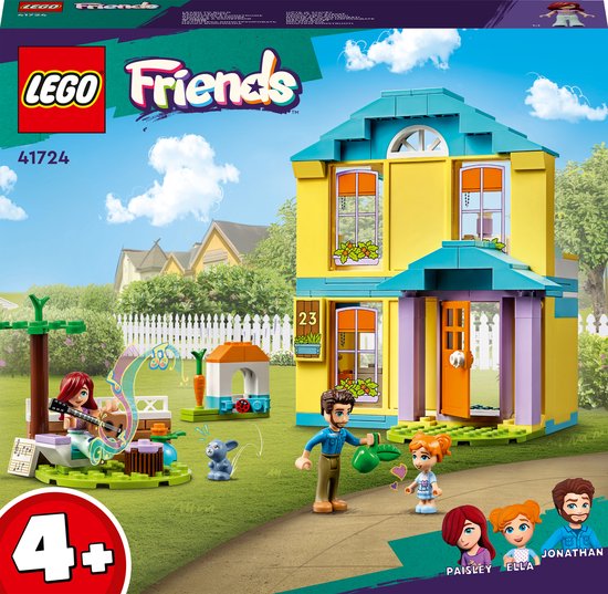 LEGO Friends Paisley’s huis, Poppenhuis Speelgoed voor Kinderen vanaf 4 Jaar – 41724