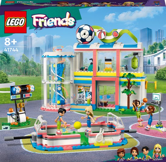 LEGO Friends Sportcentrum Set voor Jongens en Meisjes – 41744