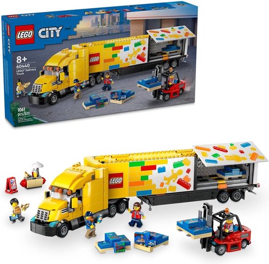Lego City Gele vrachtwagen 60440