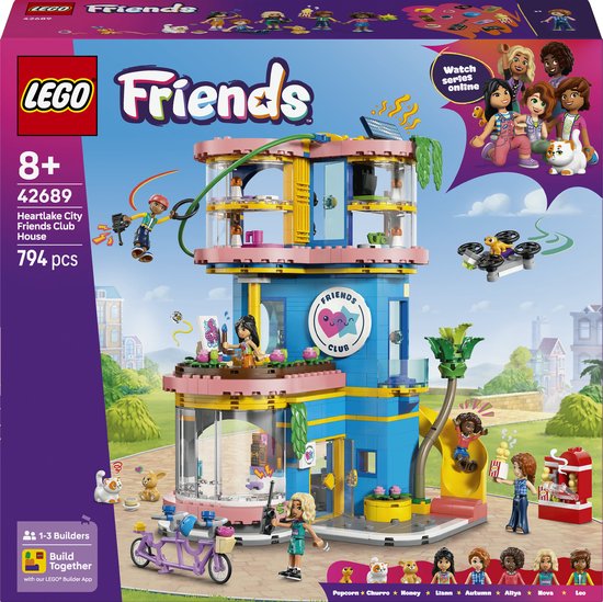 LEGO – Lego Friends 42689 – Heartlake City Clubhuis