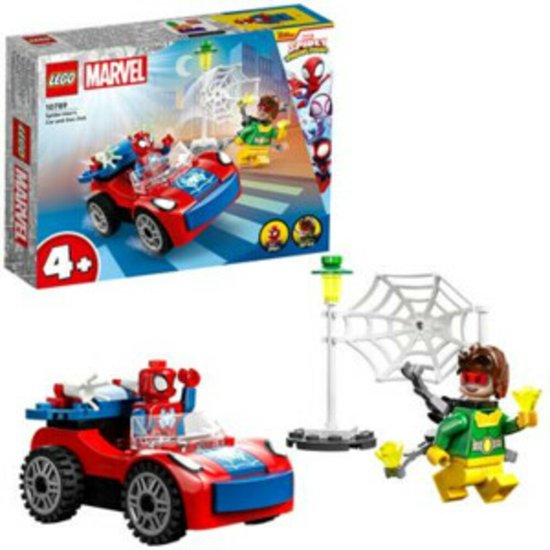 LEGO Marvel Spider-Man’s auto en Doc Ock Bouwset – 10789