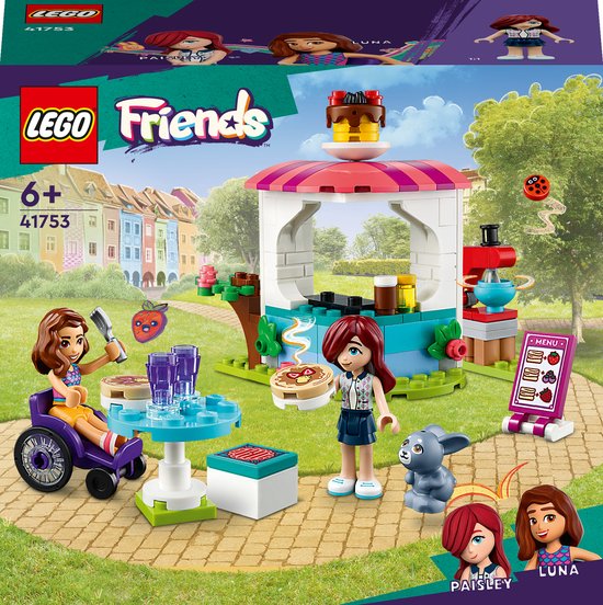 LEGO Friends Pannenkoekenwinkel Creatief Speelgoed met Mini Poppetjes – 41753