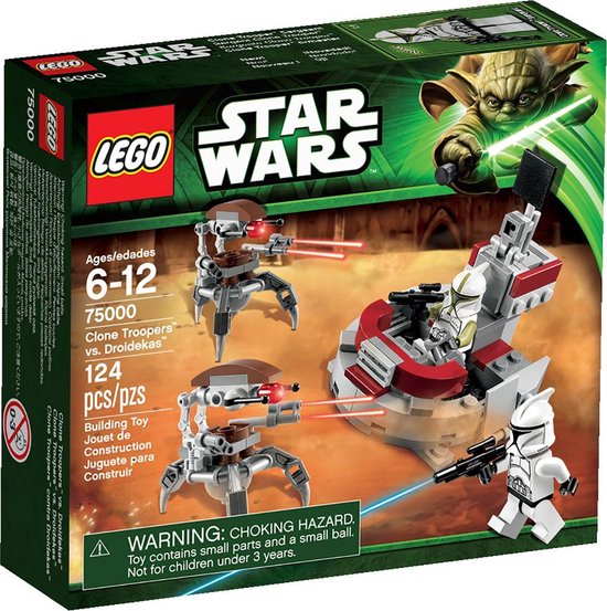 LEGO Star Wars Clone Trooper vs. Droidekas – 75000
