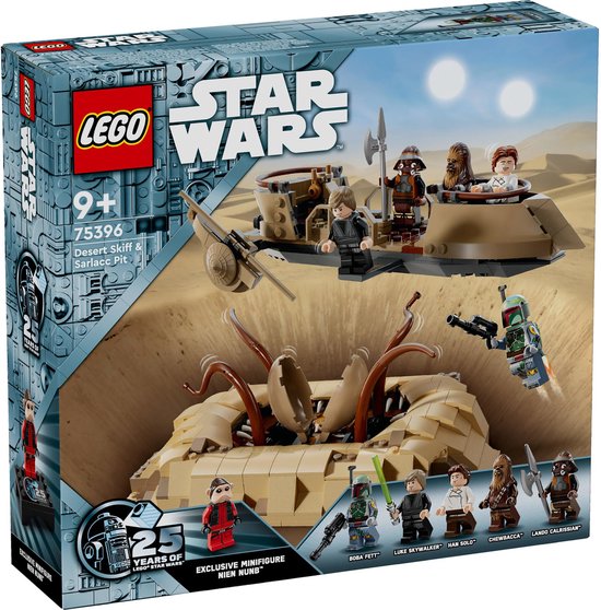 LEGO Star Wars – Return of the Jedi Desert Skiff en Sarlacc-kuil Set – 75396