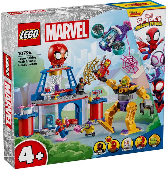 LEGO Marvel Team Spidey webspinner hoofdkwartier – 10794