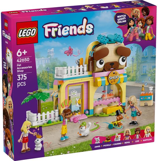 LEGO Friends Winkel met dierenaccessoires – 42650