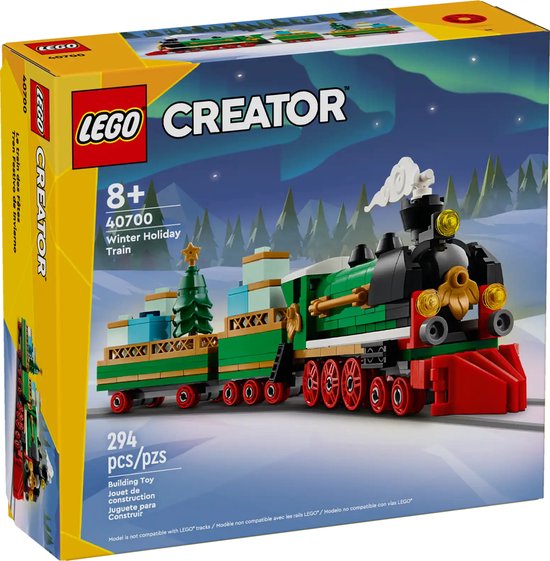 LEGO Creator 40700 – Feestdagentrein – LEGO Kerst