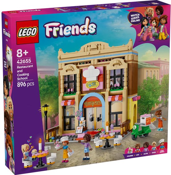 LEGO Friends Restaurant en kookschool – 42655