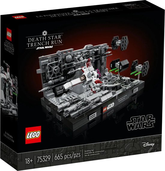 LEGO Star Wars Death Star Trench Run Diorama – 75329