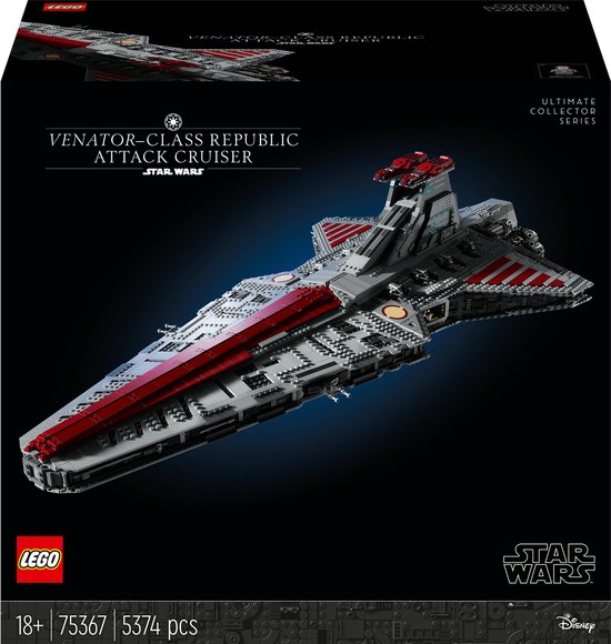 LEGO Star Wars Venator-Class Republic Attack Cruiser – 75367
