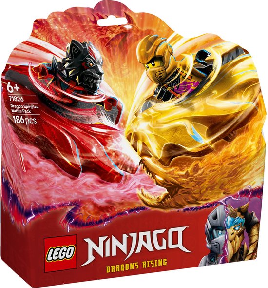LEGO NINJAGO Spinjitzu drakenstrijdpakket actie – 71826