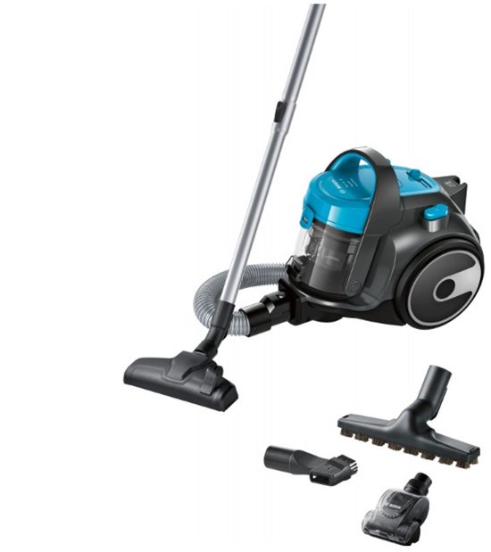 Bosch BGS05X240 – Stofzuiger zonder zak – Blauw