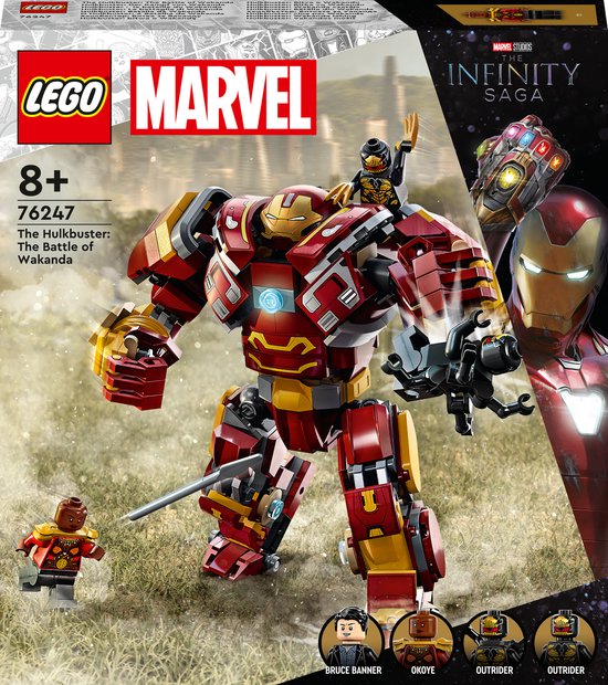LEGO Marvel De Hulkbuster: De slag om Wakanda Set – 76247