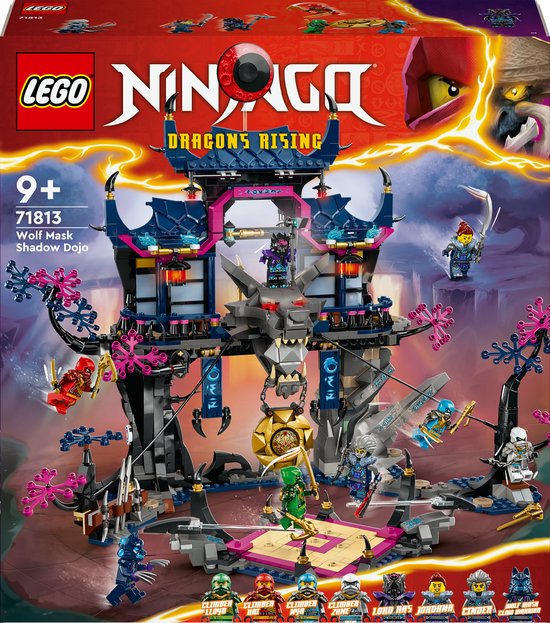LEGO Ninjago Wolvenmasker schaduwdojo – 71813