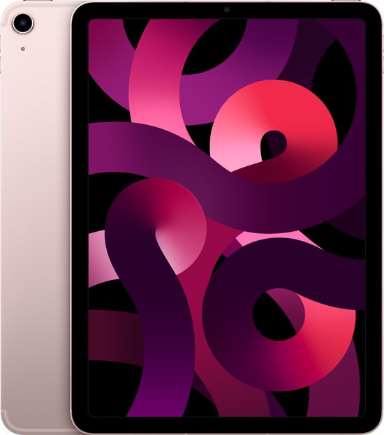 Apple iPad Air (2022) – 10.9 inch – WiFi + 5G – 64GB – Roze – 5e generatie