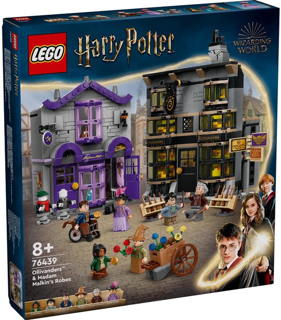 LEGO Harry Potter™ Olivanders™ & Madame Mallekins gewaden 76439