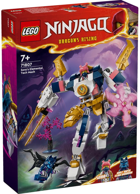 LEGO NINJAGO Sora’s elementaire techmecha – 71807