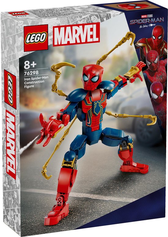 LEGO Marvel Super Heroes Iron Spider-Man bouwfiguur – 76298