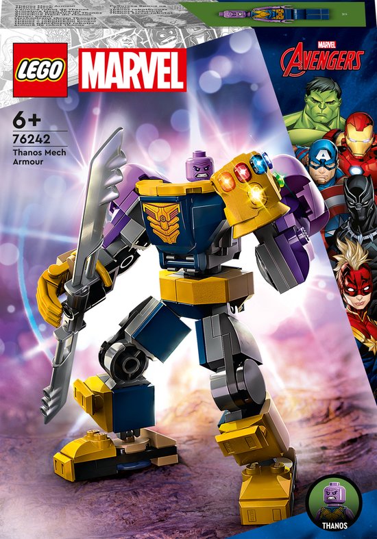 LEGO Marvel Avengers Marvel Thanos mechapantser – 76242
