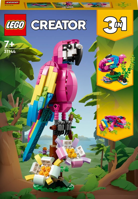 LEGO Creator Exotische roze papegaai – 31144