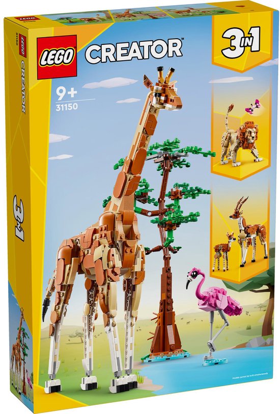 LEGO Creator 3in1 Safaridieren – 31150
